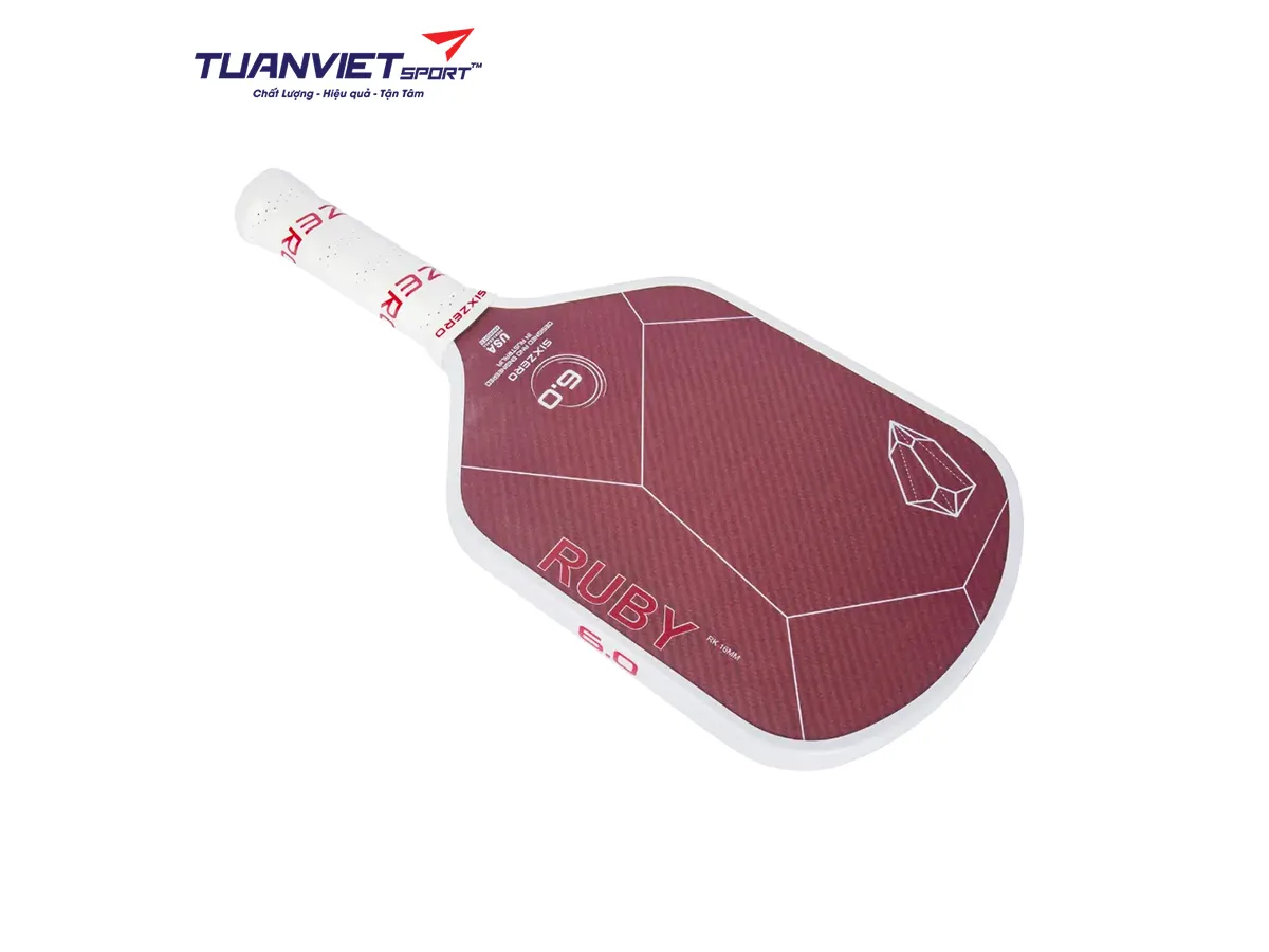Vợt Pickleball Six Zero Ruby