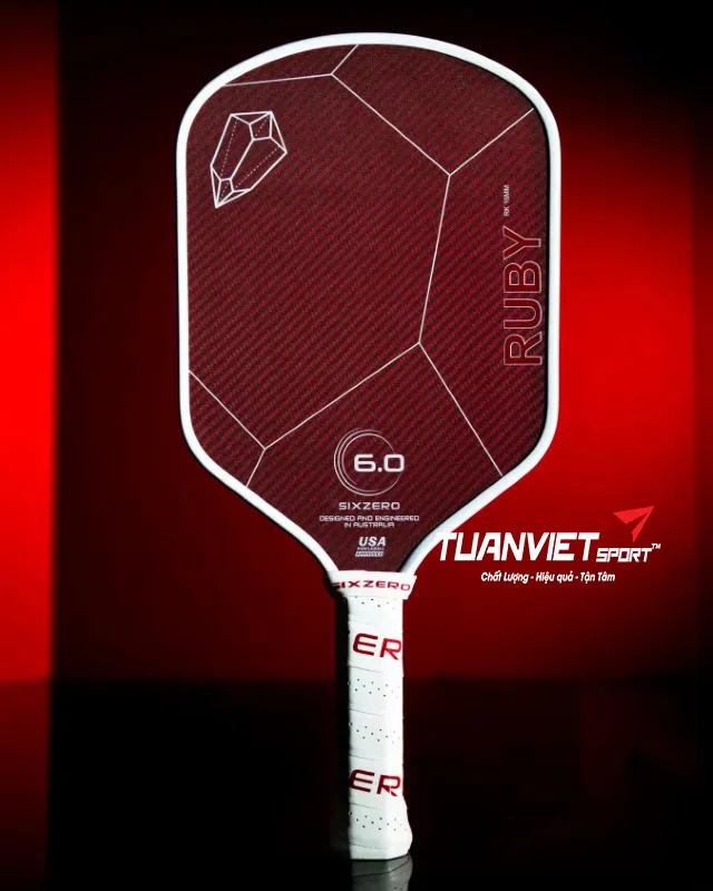 Vợt Pickleball Six Zero Ruby