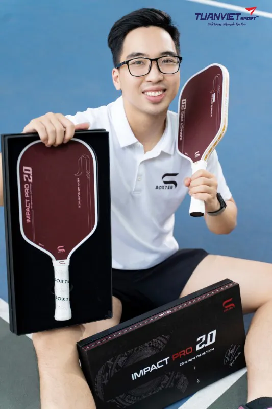 Vợt Pickleball Soxter Impact Pro 2.0 - Kevlar Dupont