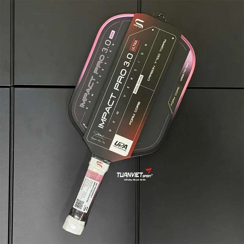 Vợt Pickleball Soxter Impact Pro 3.0 Ultra Gradient Hồng