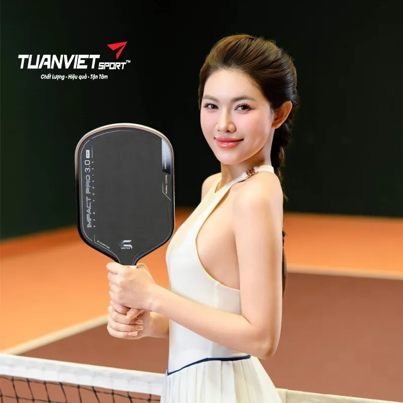 Vợt Pickleball Soxter Impact Pro 3.0 Ultra - Gradient Trắng