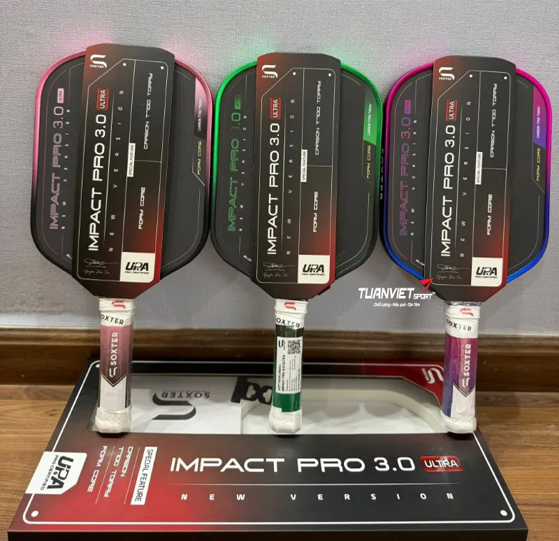 Vợt Pickleball Soxter Impact Pro 3.0 Ultra