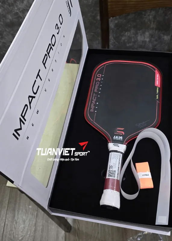 H&igrave;nh ảnh thực tế của Vợt Pickleball Soxter Impact Pro 3.0