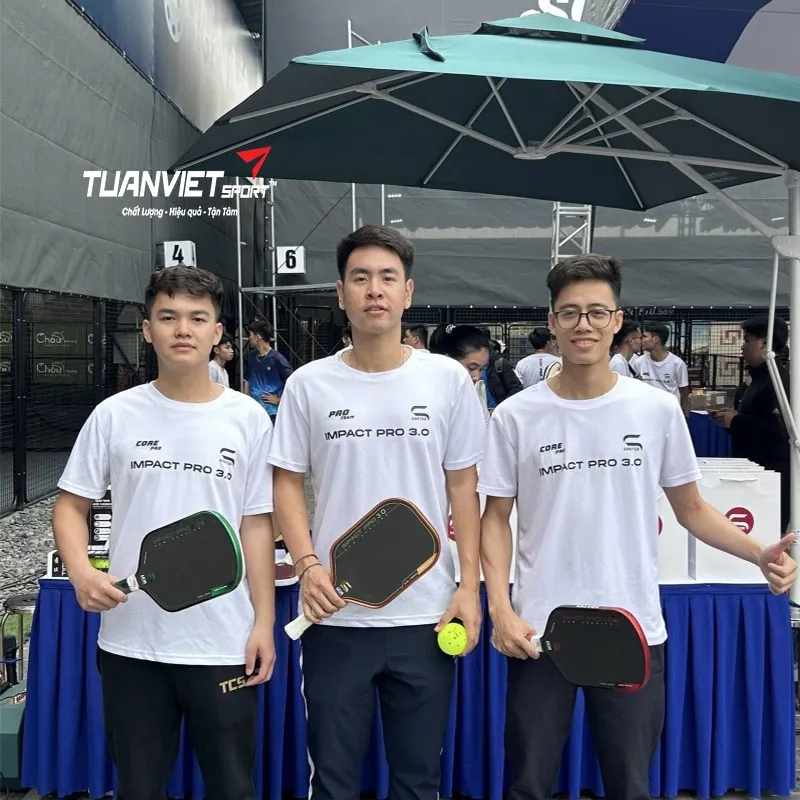 H&igrave;nh ảnh thực tế của Vợt Pickleball Soxter Impact Pro 3.0