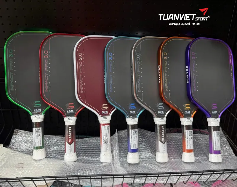 H&igrave;nh ảnh thực tế của Vợt Pickleball Soxter Impact Pro 3.0