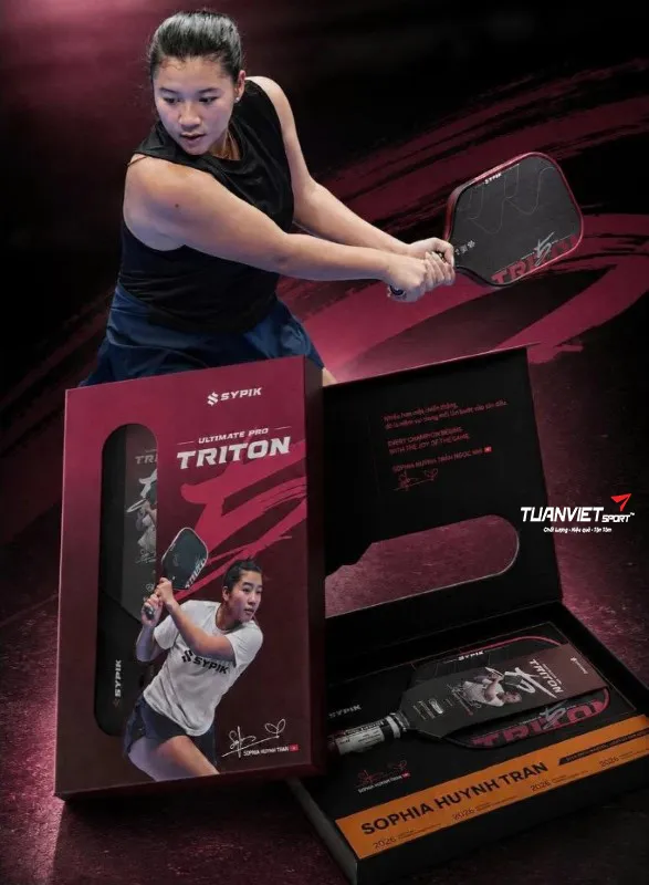 Vợt Pickleball Sypik Triton 5 Pro Player Signature Edition