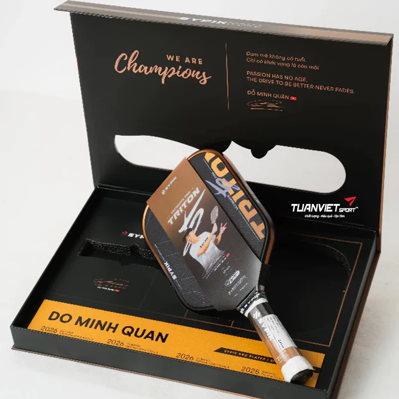 Vợt Pickleball Sypik Triton 5 Pro Player Signature Edition - Đỗ Minh Qu&acirc;n