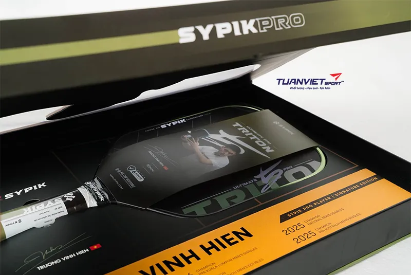 Vợt Pickleball Sypik Triton 5 Pro Player Signature Edition - Trương Vinh Hiển