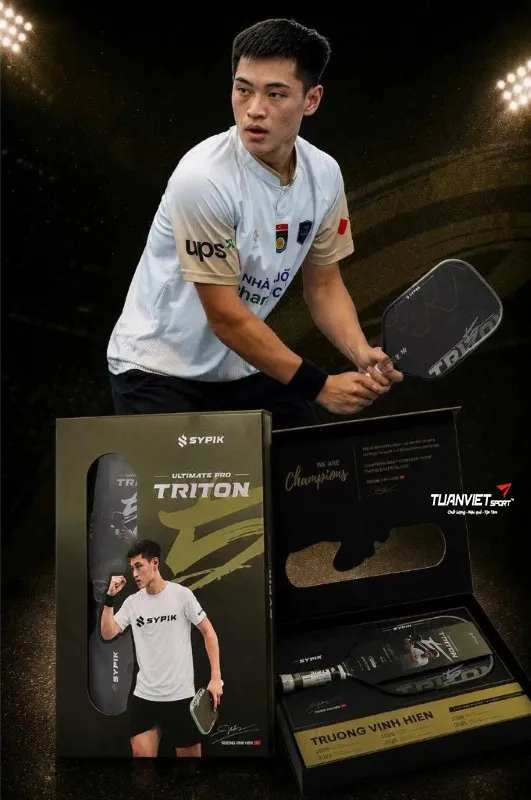 Vợt Pickleball Sypik Triton 5 Pro Player Signature Edition
