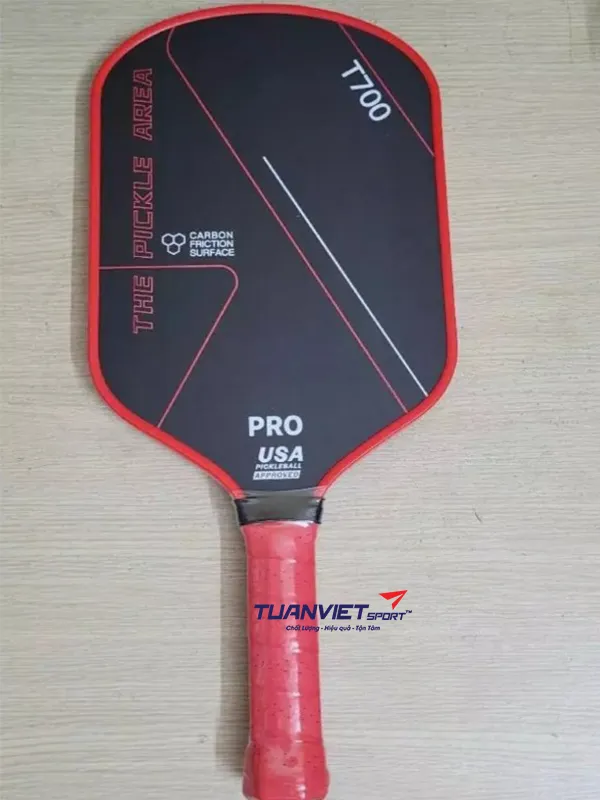 Vợt Pickleball The Pickle Area T700 Pro Đỏ