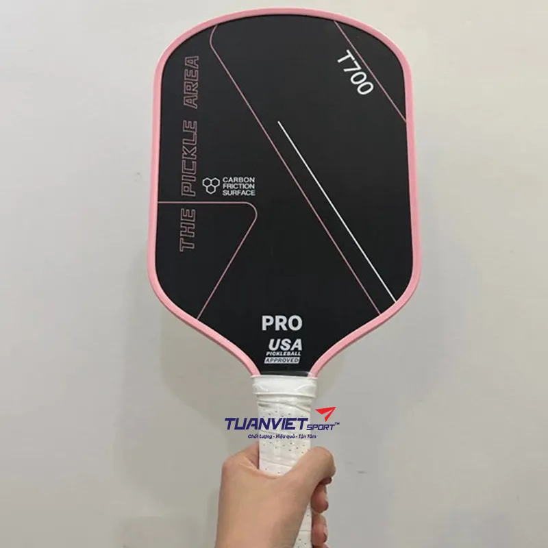 Vợt Pickleball The Pickle Area T700 Pro Hồng