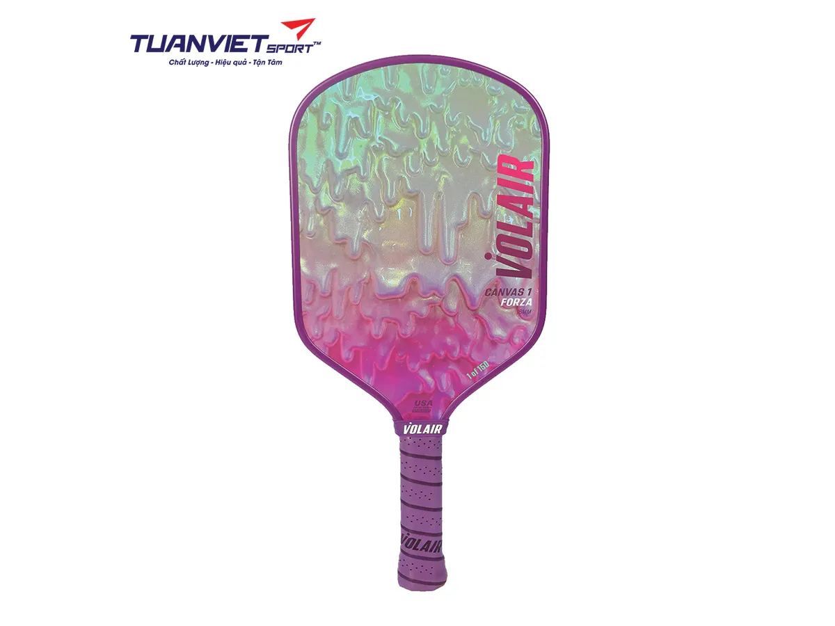 Vợt Pickleball Volair Canvas 1 Forza “Drips” 16mm