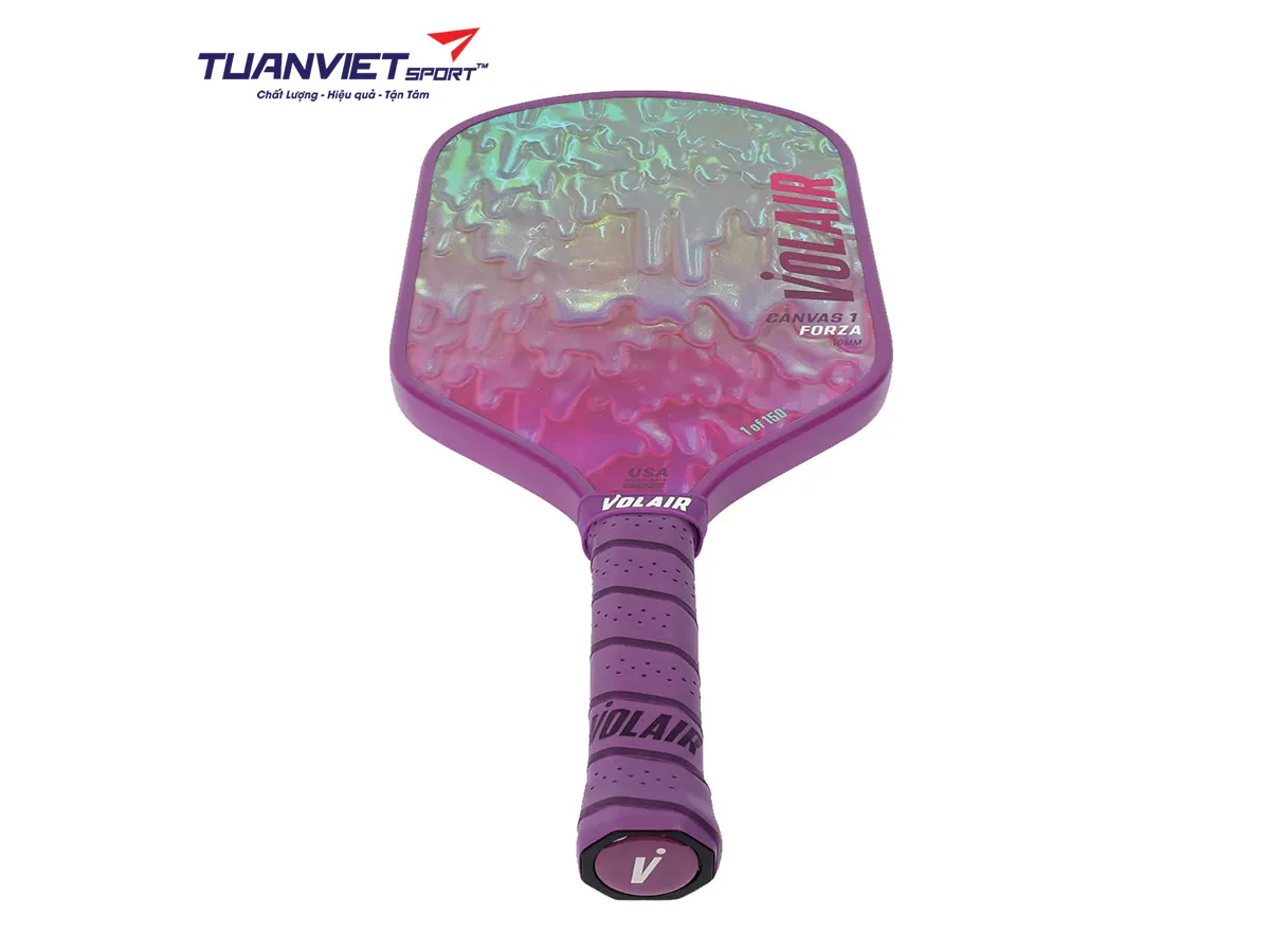 Vợt Pickleball Volair Canvas 1 Forza “Drips” 16mm