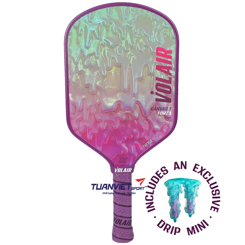 Vợt Pickleball Volair Canvas 1 Forza &ldquo;Drips&rdquo; 16mm 