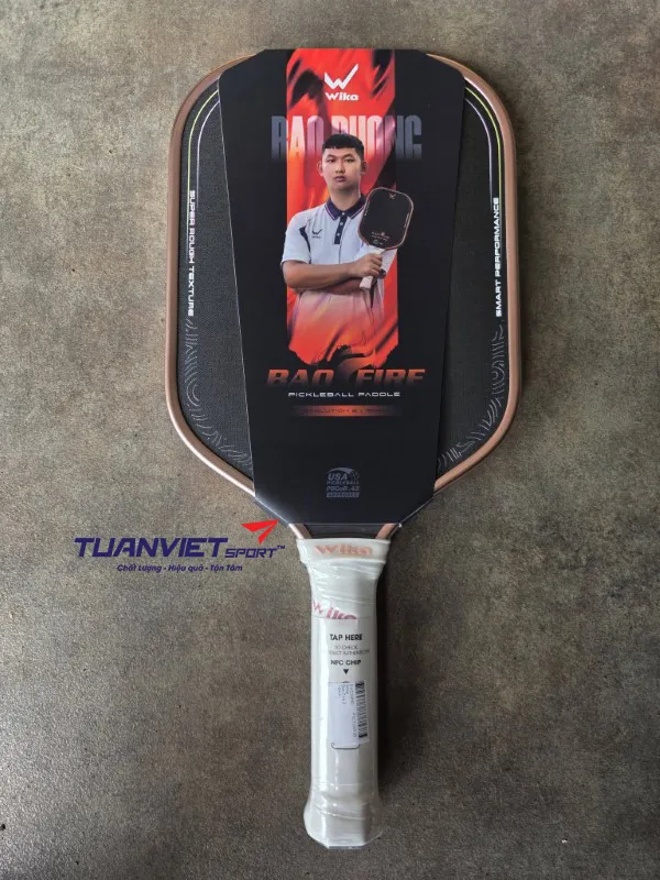 Vợt Pickleball Wika Bao Fire 2 Hồng