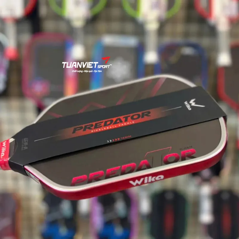Vợt Pickleball Wika Predator Đỏ