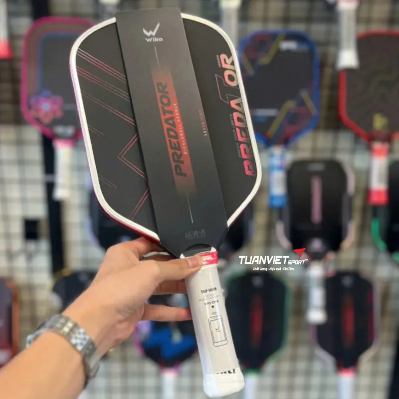 Vợt Pickleball Wika Predator Đỏ