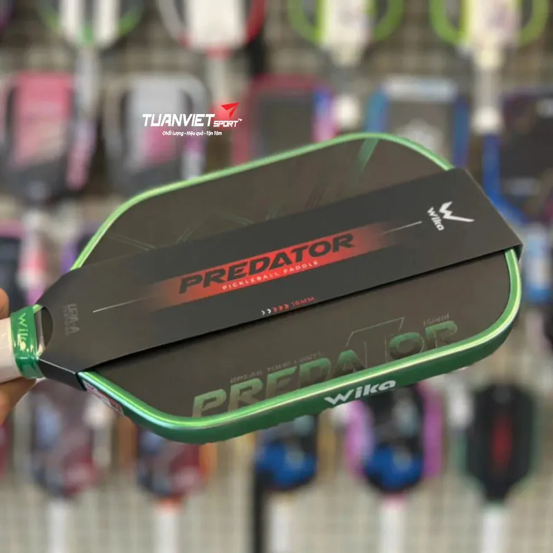 Vợt Pickleball Wika Predator Xanh l&aacute;
