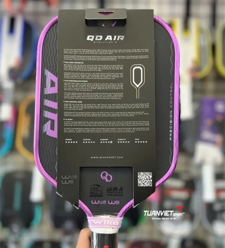 Vợt Pickleball Wika Quang Dương Air 2&nbsp;