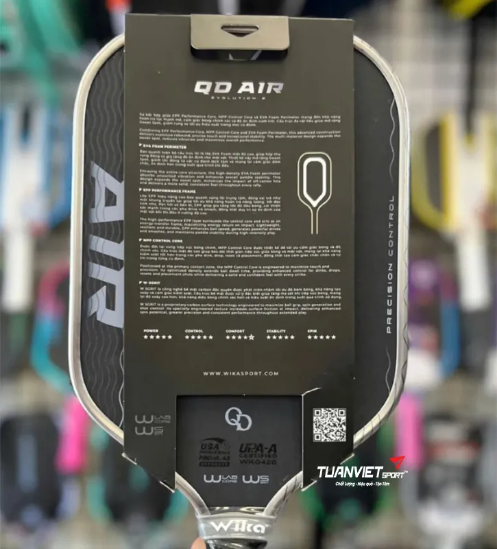 Vợt Pickleball Wika Quang Dương Air 2&nbsp;