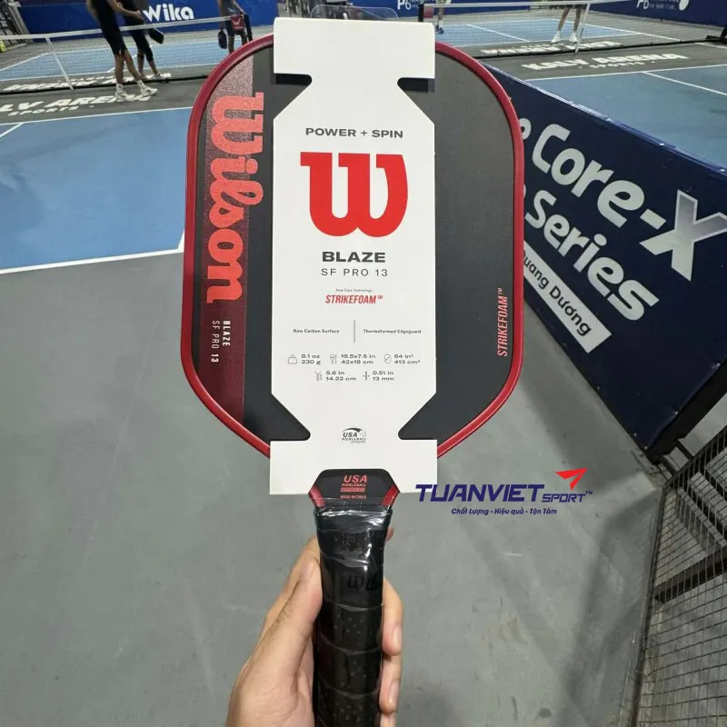H&igrave;nh ảnh thực tế của Vợt Pickleball Wilson Blaze SF Pro 13