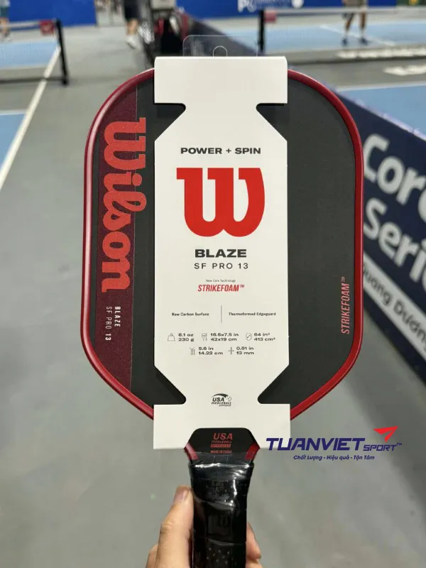 H&igrave;nh ảnh thực tế của Vợt Pickleball Wilson Blaze SF Pro 13