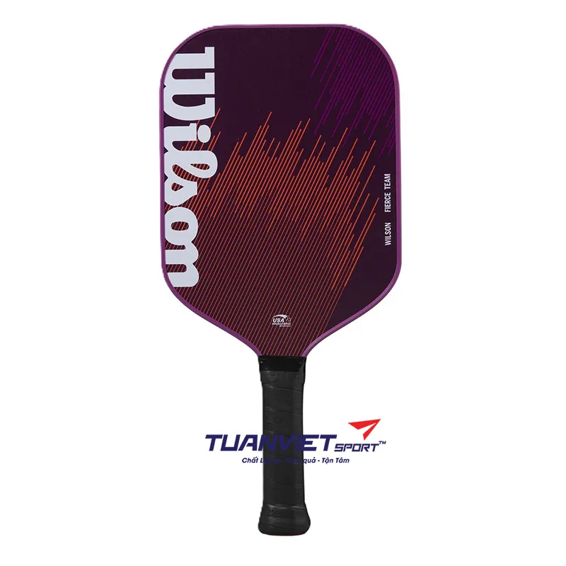 Vợt Pickleball Wilson Fierce Team Paddle Purple