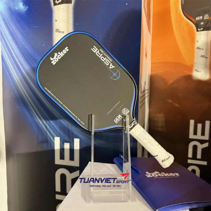 H&igrave;nh ảnh thực tế của Vợt Pickleball Zocker Aspire Signature