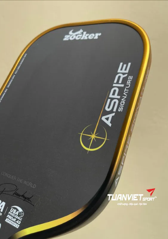 H&igrave;nh ảnh thực tế của Vợt Pickleball Zocker Aspire Signature
