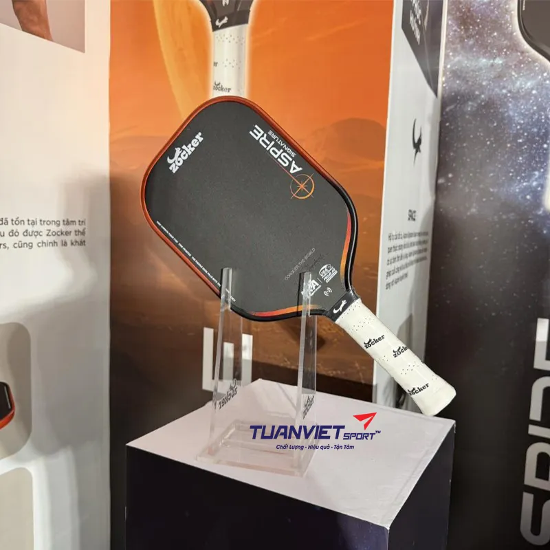 H&igrave;nh ảnh thực tế của Vợt Pickleball Zocker Aspire Signature