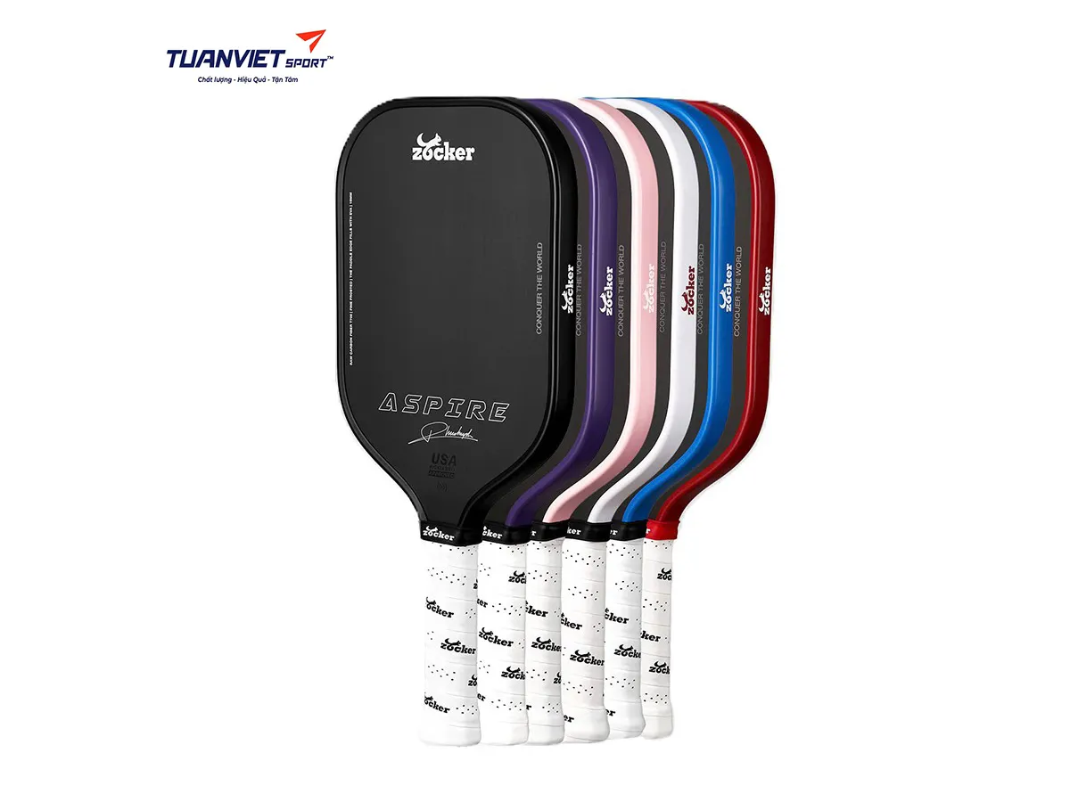 Vợt Pickleball Zocker Aspire x Phúc Huỳnh Blue Edition