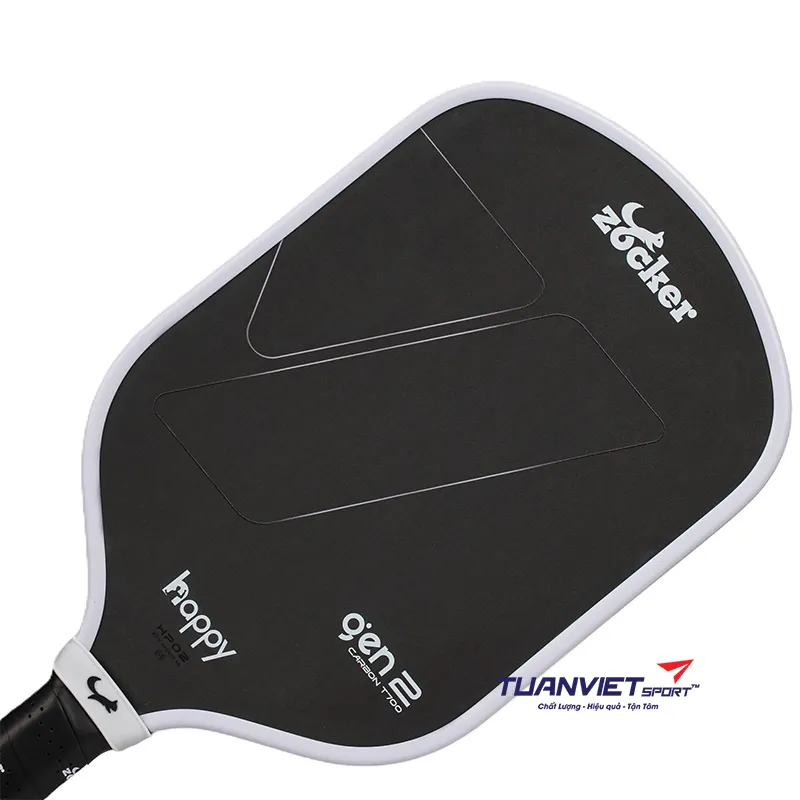 Vợt Pickleball Zocker Happy HP02 Gen 2 - Màu Trắng