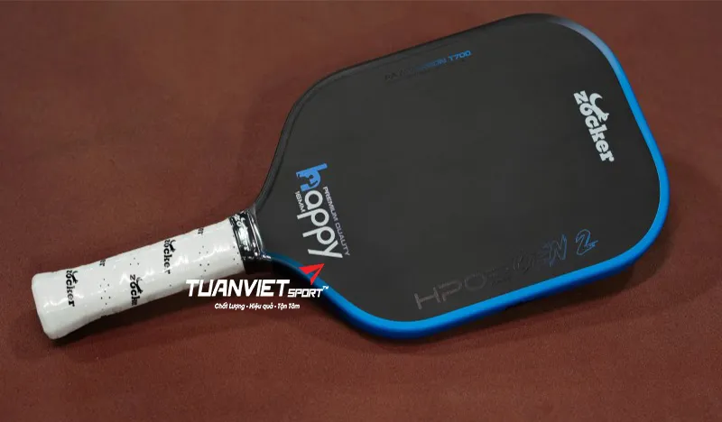 Hình ảnh thực tế của Zocker Happy HP03 Gen 2 viền xanh dương/đen