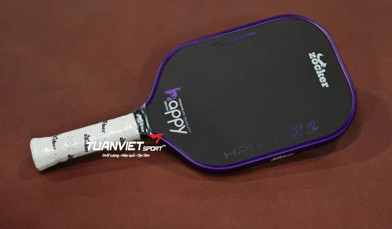 Hình ảnh thực tế của Zocker Happy HP03 Gen 2 viền tím