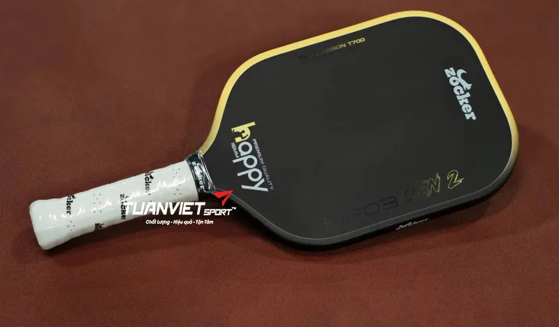 Hình ảnh thực tế của Zocker Happy HP03 Gen 2 viền vàng/đen