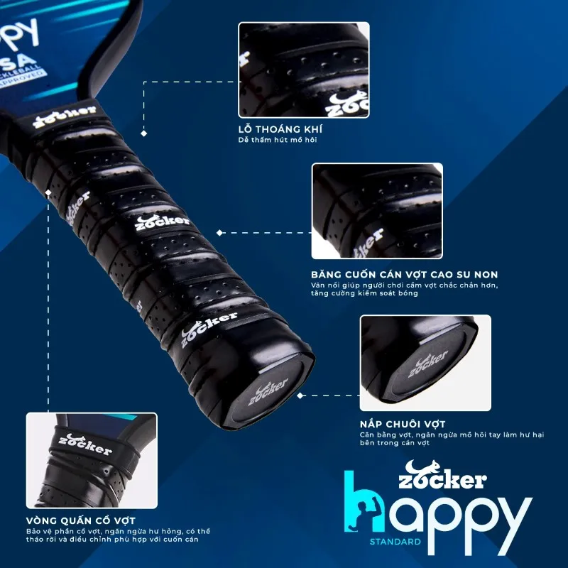 Zocker Happy HP1 Standard Blue