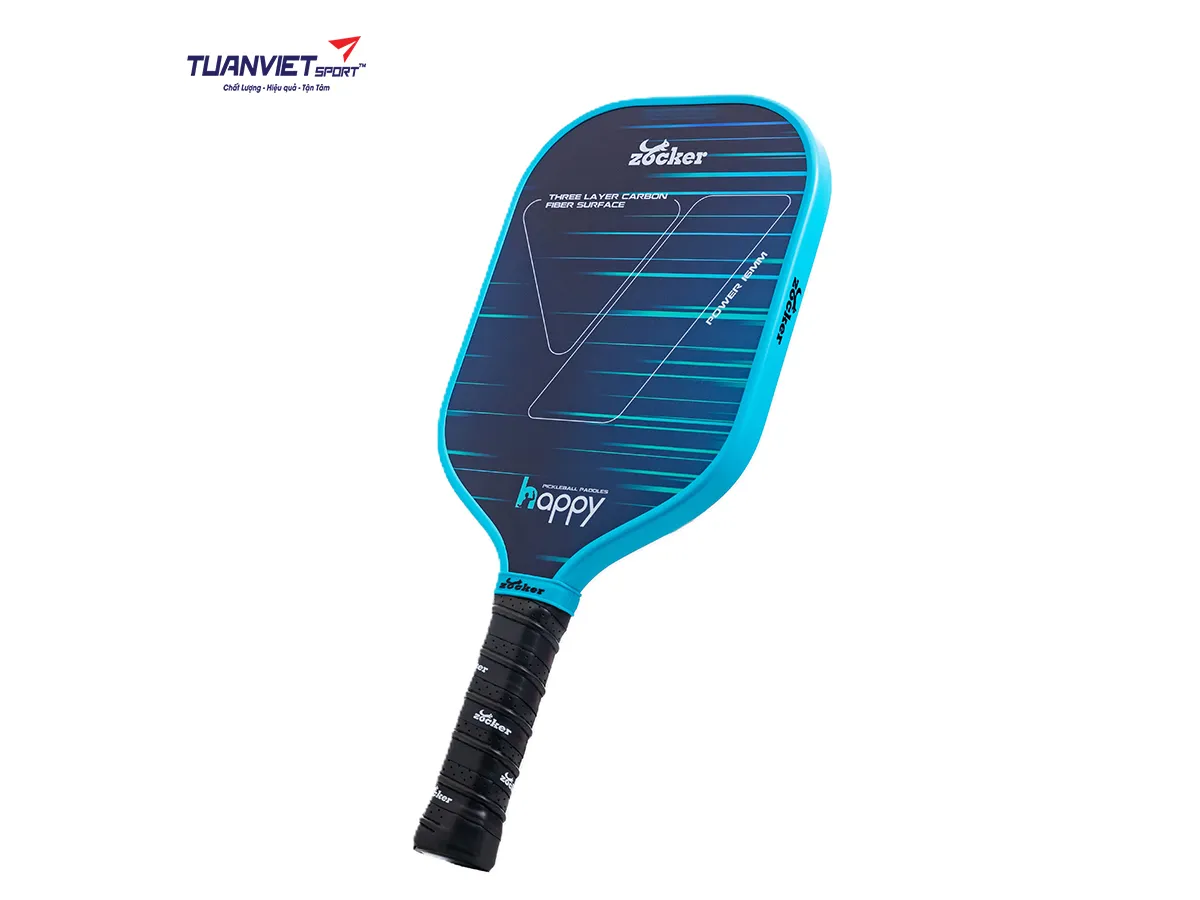 Vợt Pickleball Zocker Happy HP1 Standard Blue