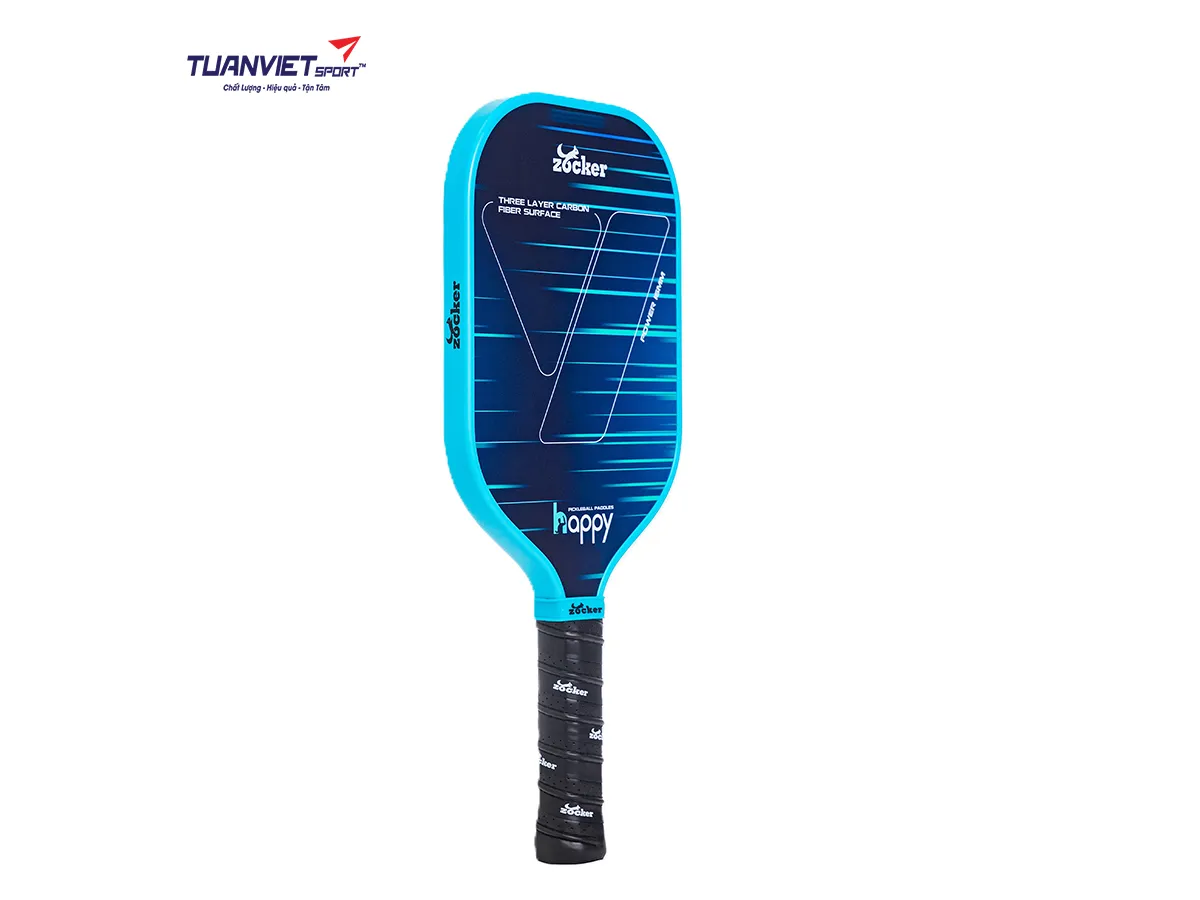 Vợt Pickleball Zocker Happy HP1 Standard Blue