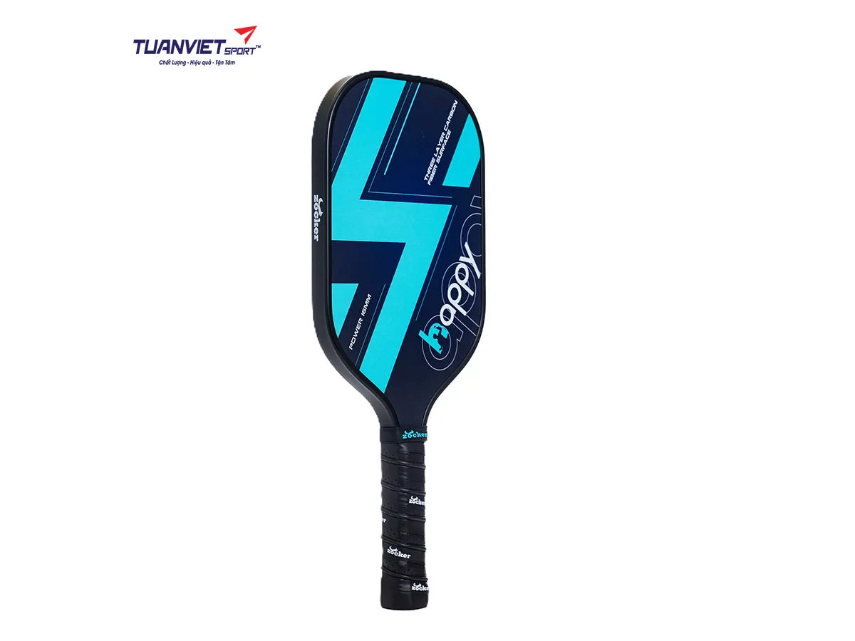 Vợt Pickleball Zocker Happy HP1 Standard Thunder Black