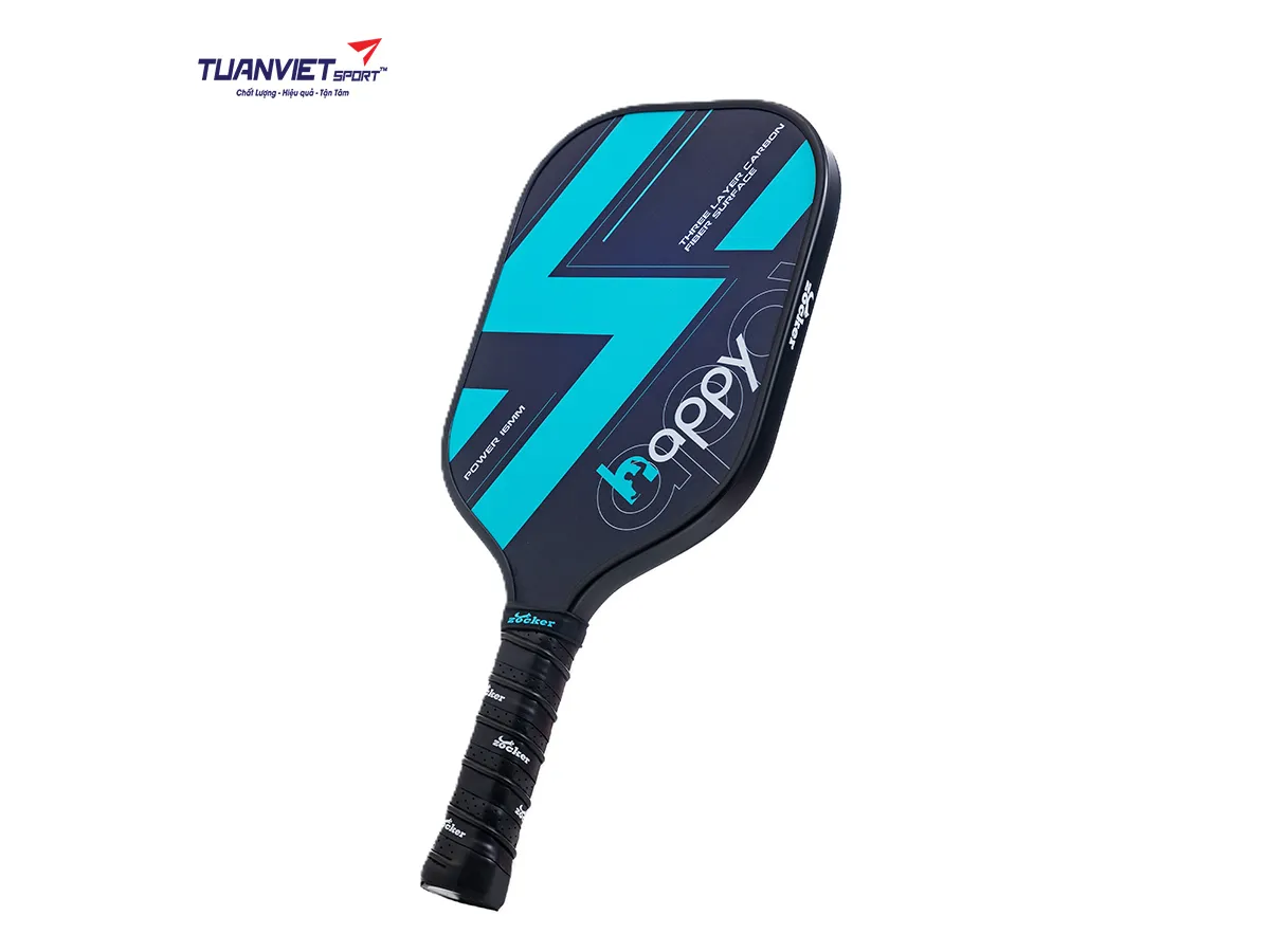 Vợt Pickleball Zocker Happy HP1 Standard Thunder Black