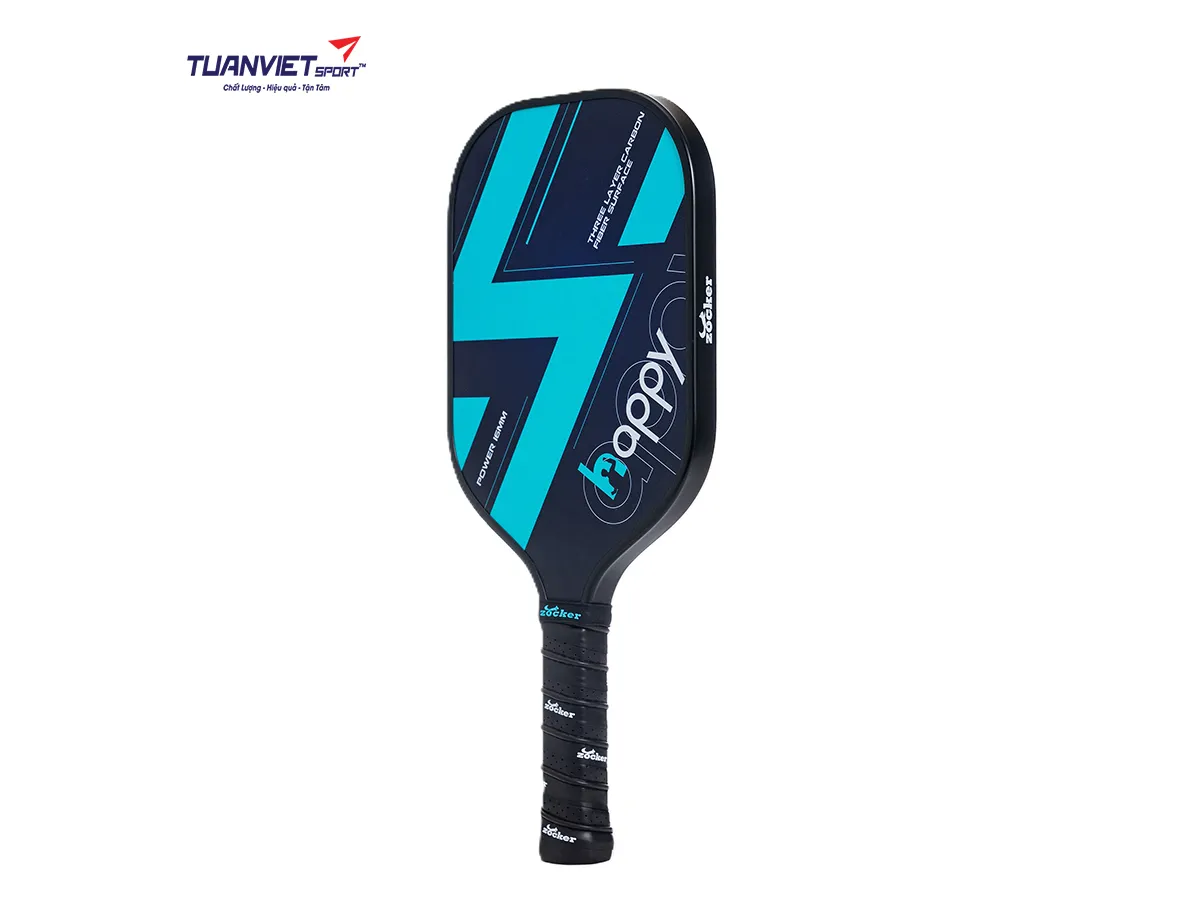 Vợt Pickleball Zocker Happy HP1 Standard Thunder Black