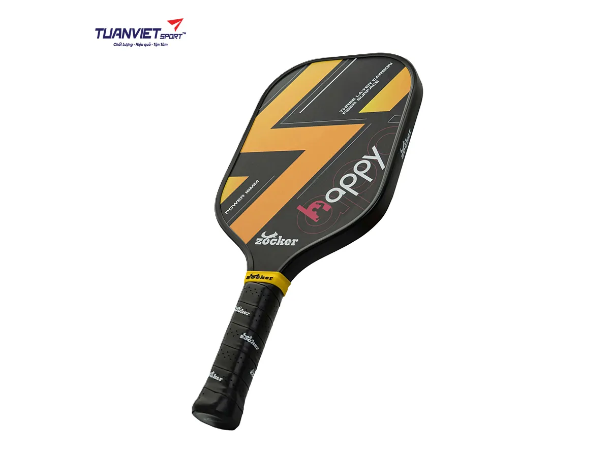 Vợt Pickleball Zocker Happy HP1 Standard Thunder Gold