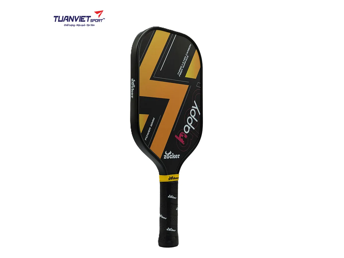 Vợt Pickleball Zocker Happy HP1 Standard Thunder Gold