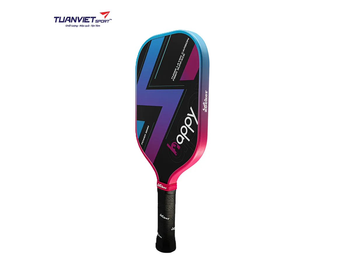 Vợt Pickleball Zocker Happy HP1 Standard Thunder Gradient