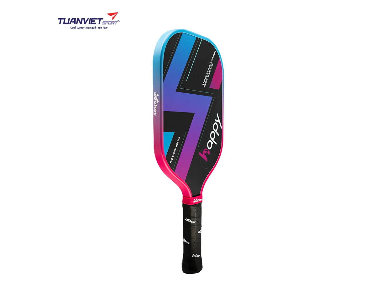 Vợt Pickleball Zocker Happy HP1 Standard Thunder Gradient