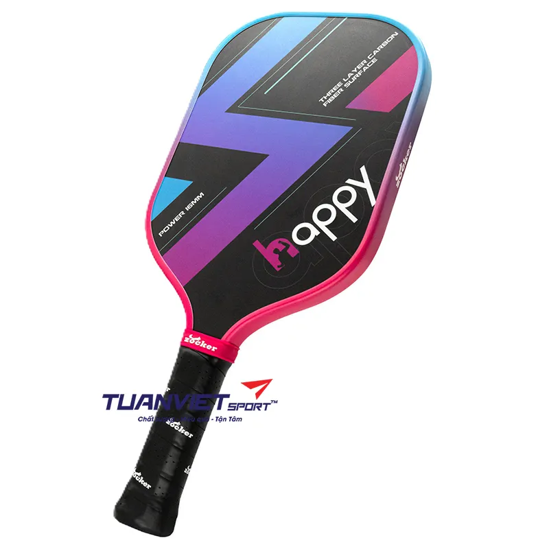 Vợt Pickleball Zocker Happy HP1 Standard Thunder Gradient