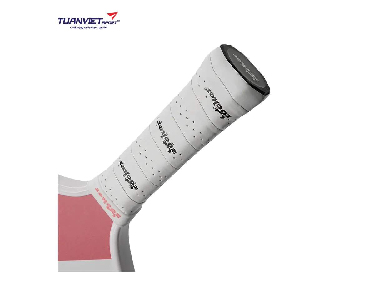 Vợt Pickleball Zocker Happy HP1 Standard Thunder White/Pink