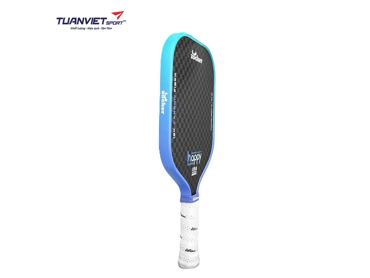 Vợt Pickleball Zocker Happy HP3 Premium Quality Purple Gradient