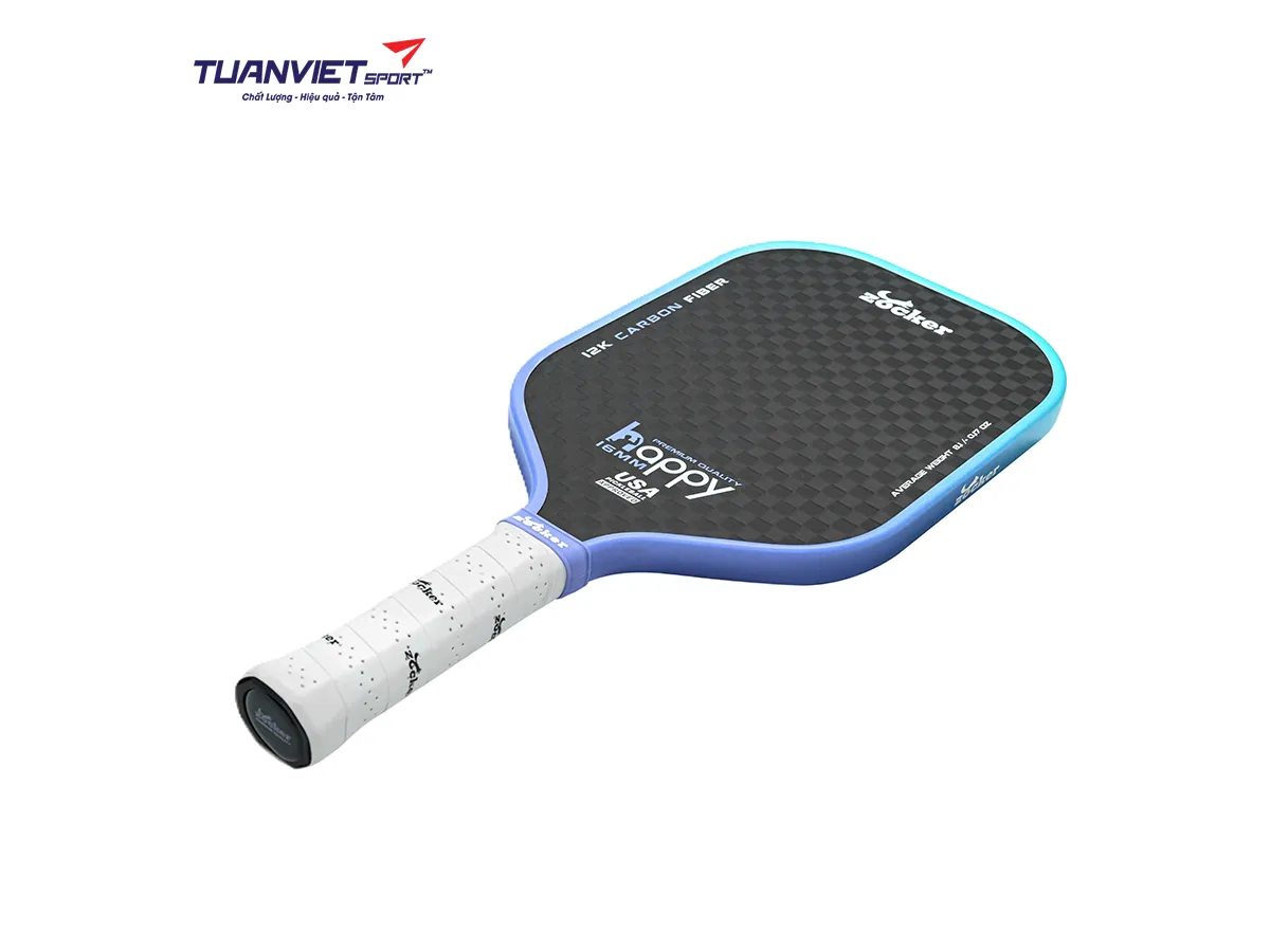 Vợt Pickleball Zocker Happy HP3 Premium Quality Purple Gradient