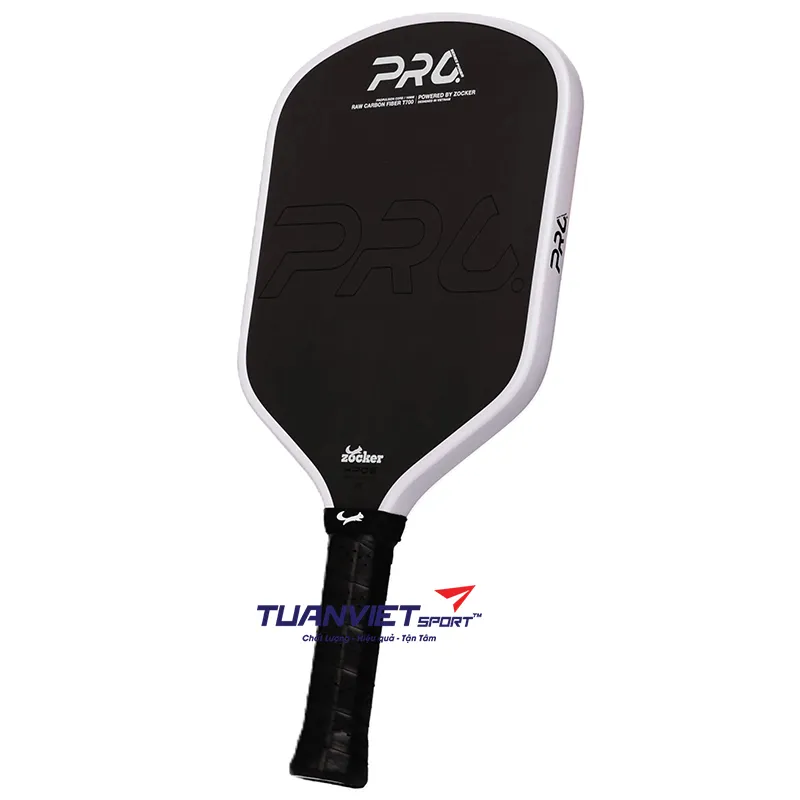 Vợt Pickleball Zocker HP06 Pro Series Power - White